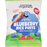Ceres Organics Rice Puffs Blueberry 15g