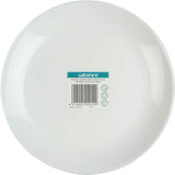 Wiltshire Side Plate White Coupe Glass 19cm