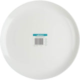 Wiltshire Dinner Plate White Coupe Glass 25cm