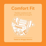 Cute & Co Nappies Crawler Boys & Girls 6-11kg Size 3 44pack