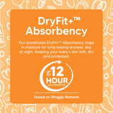 Cute & Co Nappies Crawler Boys & Girls 6-11kg Size 3 44pack