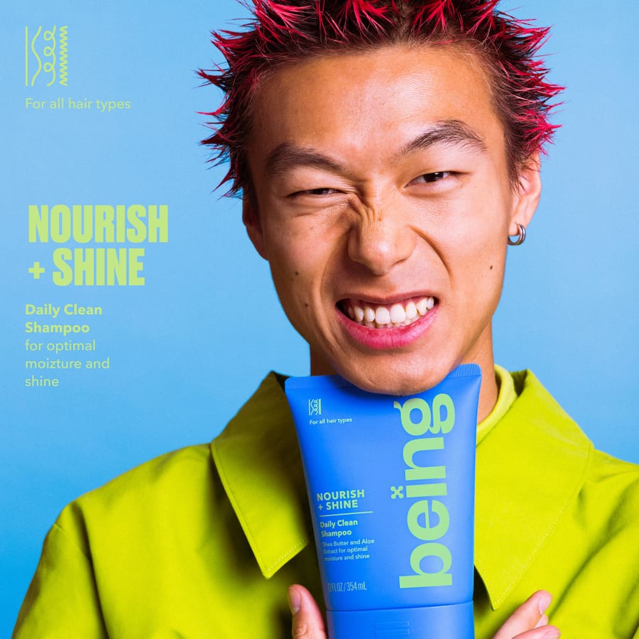 Being Nourish + Shine Shampoo Daily Clean 354mL