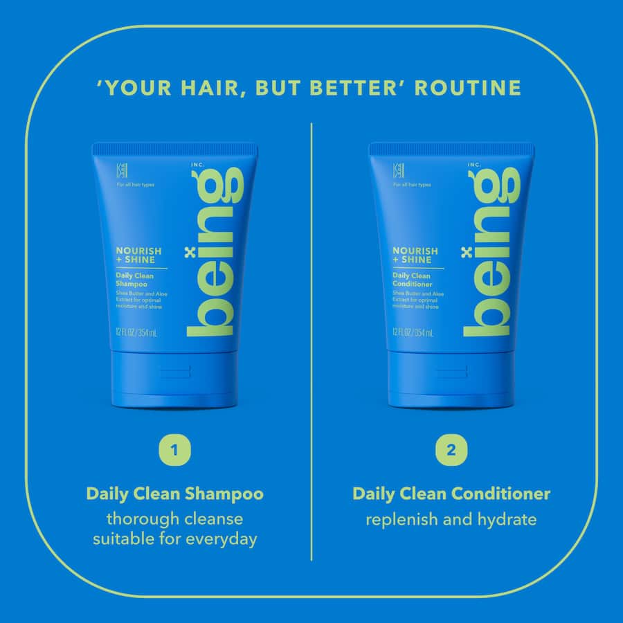 Being Nourish + Shine Conditioner Daily Clean 354mL