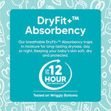 Cute & Co Nappy Pants Toddler Boys & Girls 10-14kg Size 4 34pack