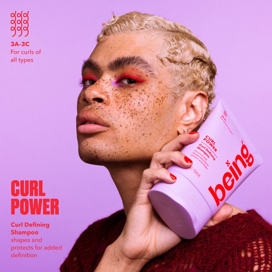 Being Curl Power Shampoo Curl Defining 354mL