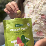 Naturkidz Veggie Meltz Baby Snacks Sweet Potato & Spinach 10g