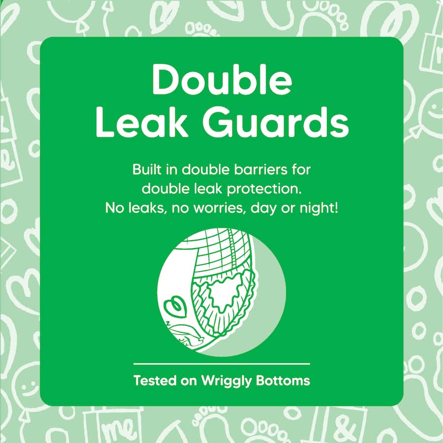 Cute & Co Nappy Pants Walker Boys & Girls 13-18kg Size 5 54pack