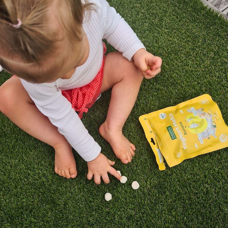 Naturkidz Yoghurt Meltz Baby Snacks Banana 15g