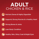 Purina One Adult Dry Dog Food Chicken & Rice Bag 2.5kg