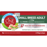 Purina One Small Breed Adult Dry Dog Food Chicken Bag 2.5kg