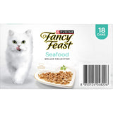 Fancy Feast Grilled Collection Wet Cat Food Seafood 18 x 85g