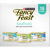 Fancy Feast Grilled Collection Wet Cat Food Seafood 18 x 85g