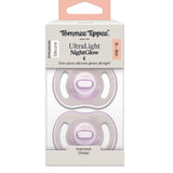 Tommee Tippee Ultra Light Soother Stayput Night Glow 0-6m