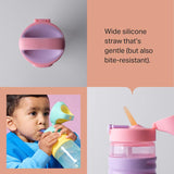 Tommee Tippee On The Go Baby Drinking Cup Straw Non To Spill 18m+ - 500mL