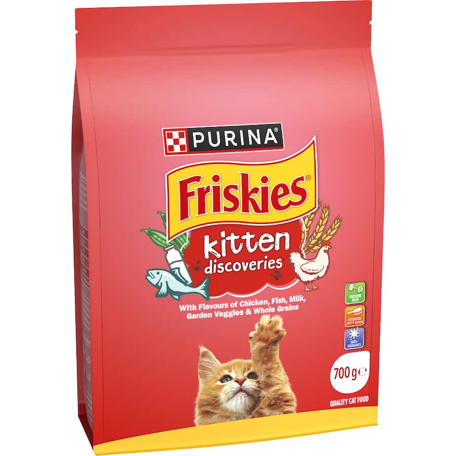 Friskies Kitten Dry Cat Food Discoveries 700g