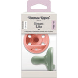 Tommee Tippee Soother Breast-like Assorted 6-18m - 2 pack