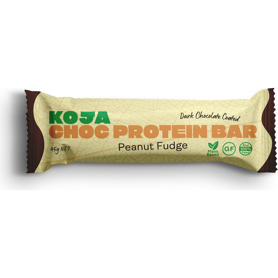 Koja Protein Bar Peanut Fudge