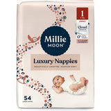 Millie Moon Newborn Nappies Boys & Girls Up To 5kg Size 1 54pack