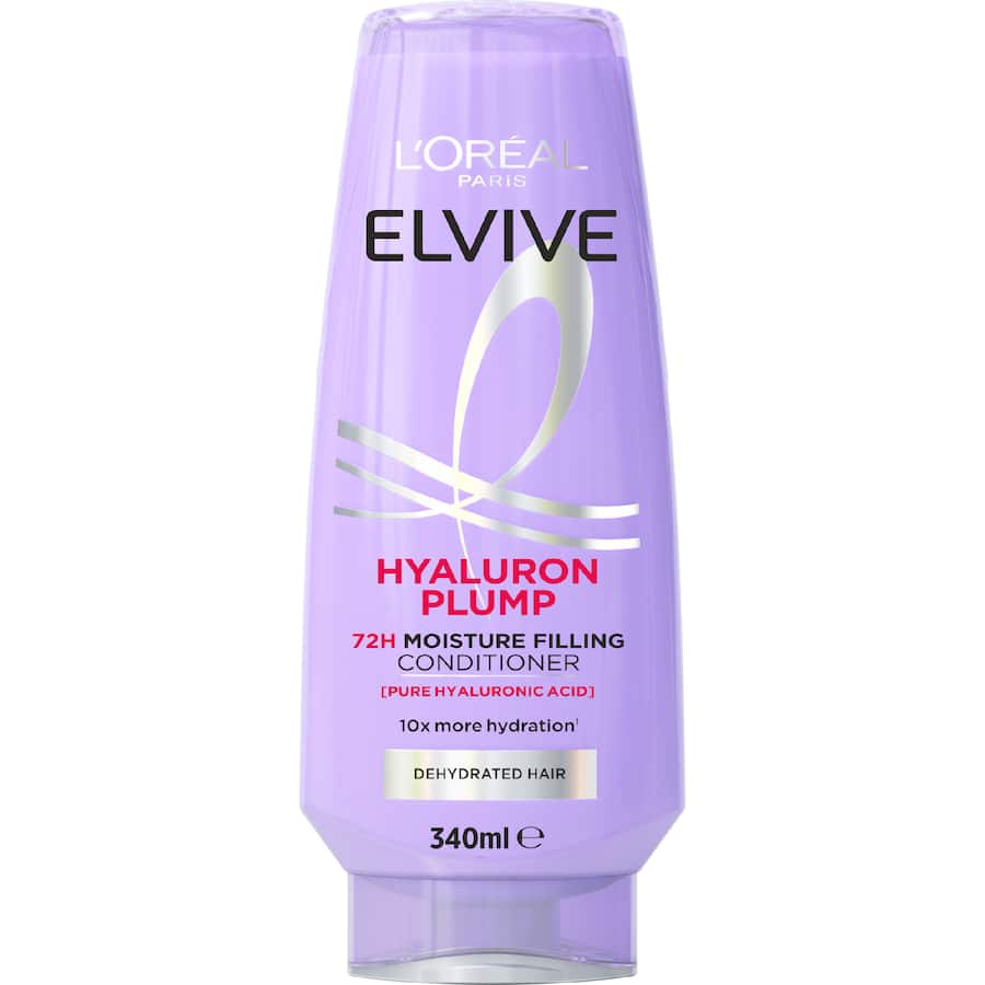Loreal Elvive Conditioner Hyaluron Plump 72h Moisture 340mL
