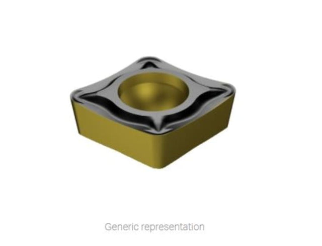 High-performance Sandvik CCMT060204-UM 4425 carbide insert for precise turning with enhanced durability and chip control.