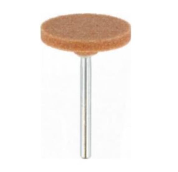 Dremel Aluminium Oxide Grinding Stone 8215, 25.4mm diameter, ideal for detailed grinding on metals, ceramics, and plastics.