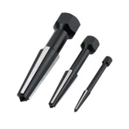 Rennsteig Dual Edge Screw Extractor Set featuring 3 high-strength steel extractors, designed for easy removal of damaged screws.