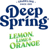 Deep Spring Soft Drink Lemon Lime & Orange 250ml cans 6pack