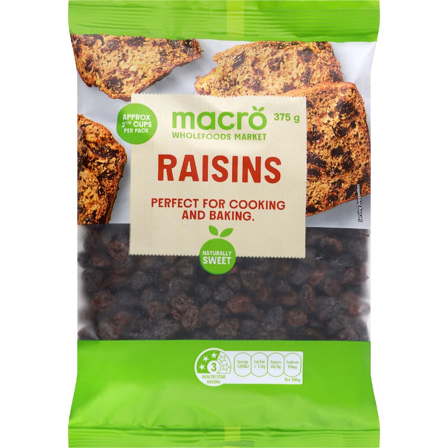 Macro Raisins  - 375g