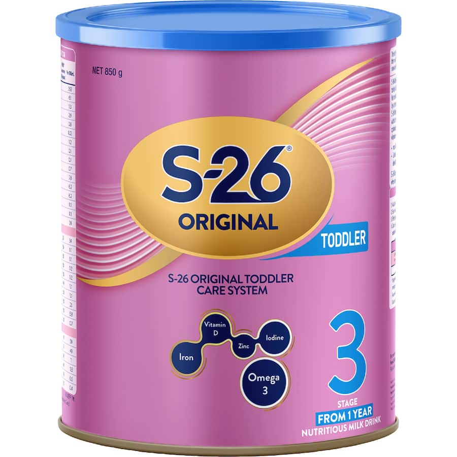 S26 Original Stage 3 Toddler Milk Drink From 1 Year 850g