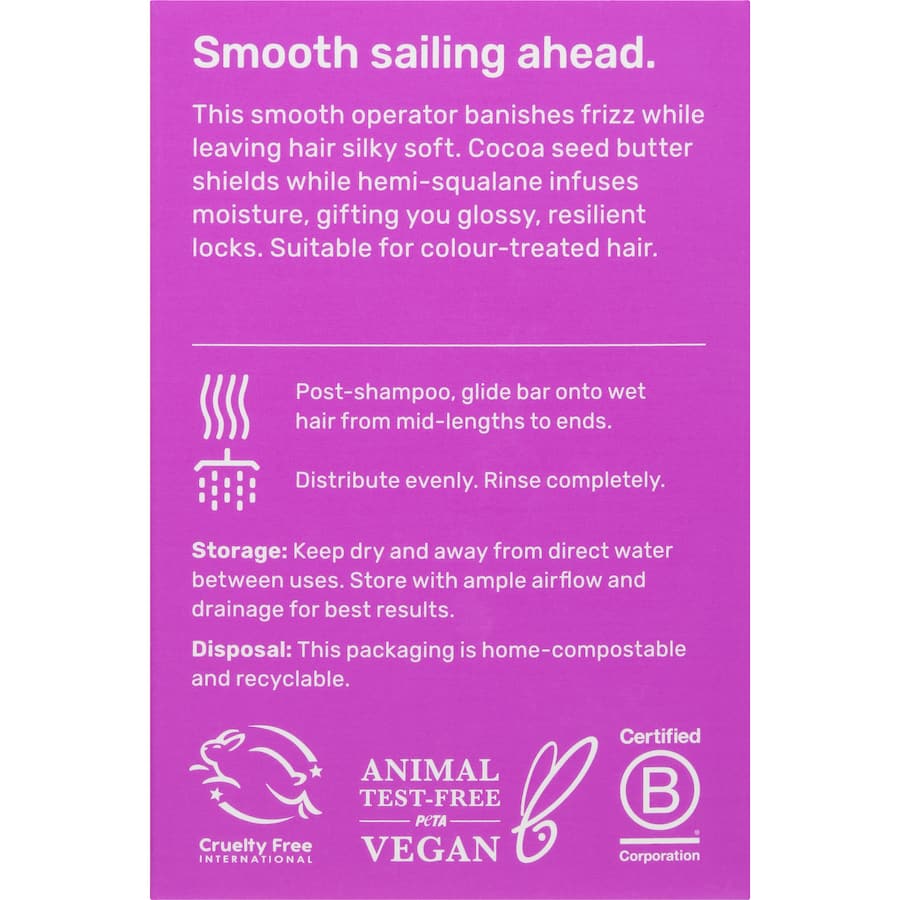 Ethique Conditioner Bar Smoothing 60g