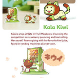 Fruit Meadows - Kawaii Cat Milk Carton-Kiwi