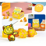 Fruit Meadows - Kawaii Cat Milk Carton-Lemon