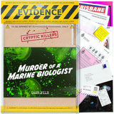 Cryptic Killers - Murder of a Marine Biologist - Board Game