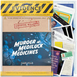 Cryptic Killers - Murder at MediLuck Medicines - Board Game