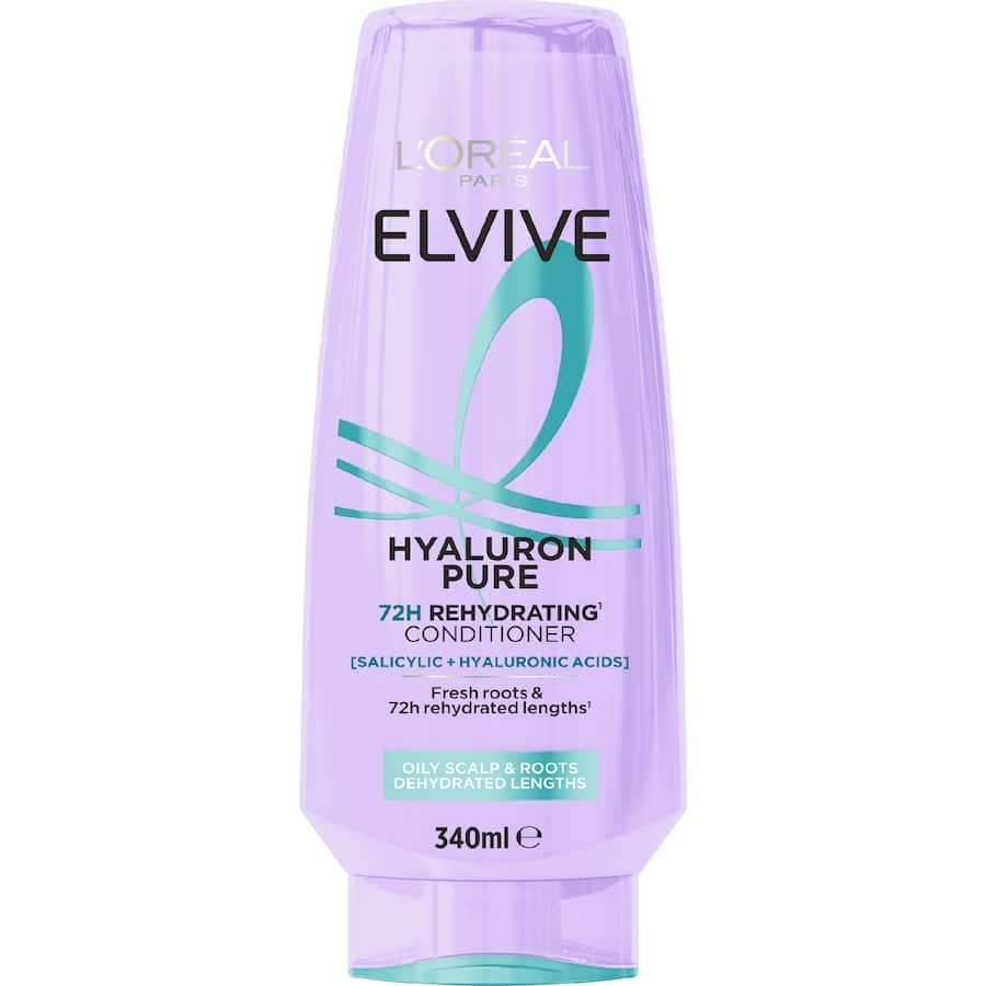 Loreal Elvive Conditioner Hyaluron Pure 340mL