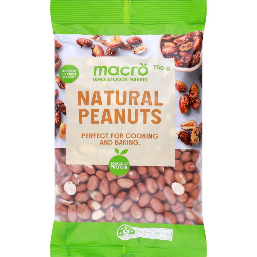 Macro Peanuts Natural - 750g