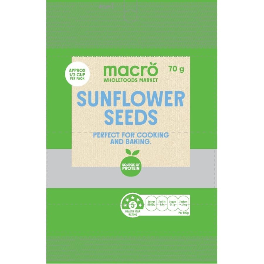 Macro Sunflower Seeds  - 70g