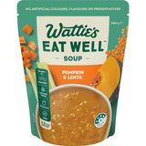 Wattie's Eat Well Soup Pumpkin & Lentil Pouch 380g