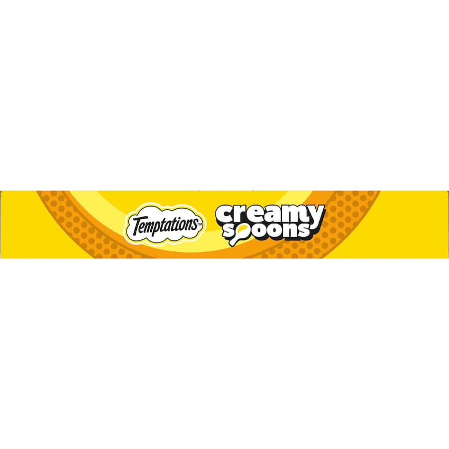 Temptations Creamy Spoons Cat Treats Tasty Chicken & Cheesy Cheese 4x10g