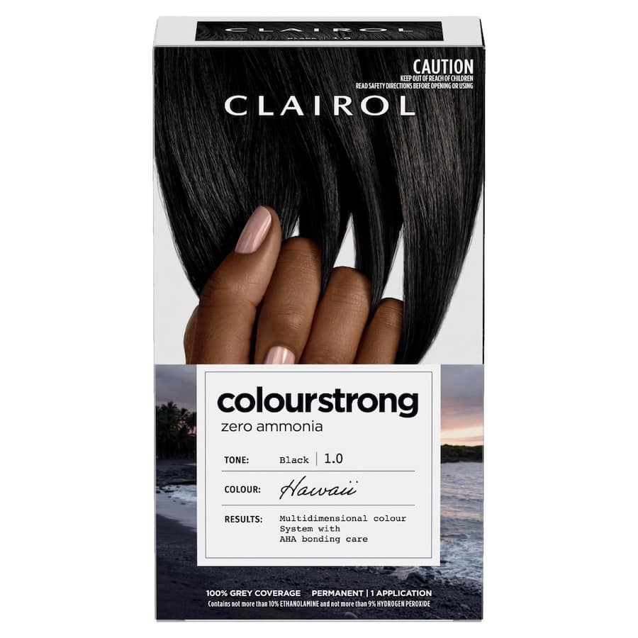 Clairol Colourstrong Hair Colour Black 1.0 1pack