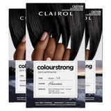 Clairol Colourstrong Hair Colour Black 1.0 1pack
