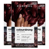 Clairol Colourstrong Hair Colour Intense Dark Red 4.46 1pack