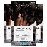 Clairol Colourstrong Hair Colour Darkest Brown 3.0 1pack