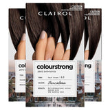 Clairol Colourstrong Hair Colour Dark Brown 4.0 1pack