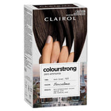 Clairol Colourstrong Hair Colour Dark Brown 4.0 1pack