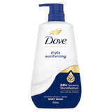 Dove Body Wash Advanced Triple Moisture 700mL