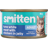 Smitten Wet Cat Food Tuna Whitemeat In Jelly 85g