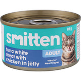 Smitten Wet Cat Food Tuna Whitemeat In Jelly 85g