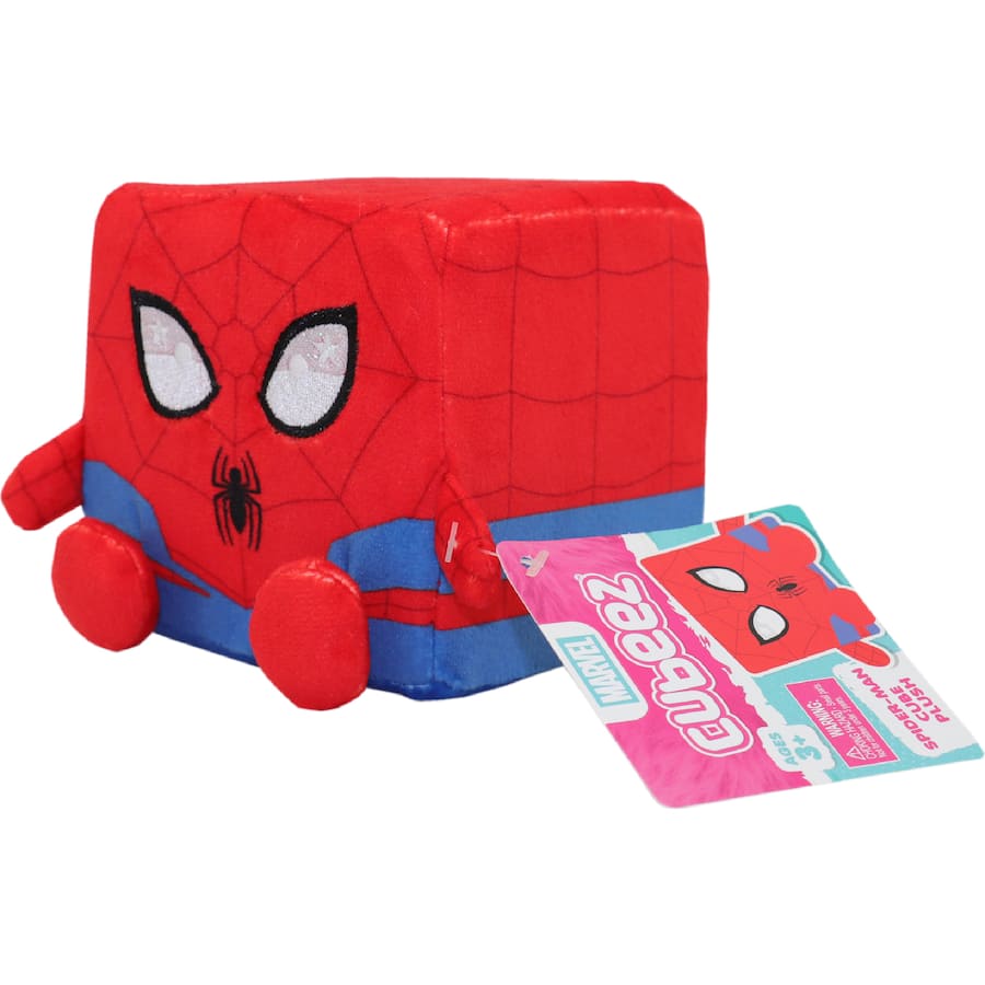 Disney Cubeez Plush Spiderman 10cm