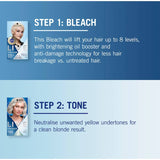 Schwarzkopf Live Colour Hair Colour Post Bleach Toner Ice White T1 - 1pack